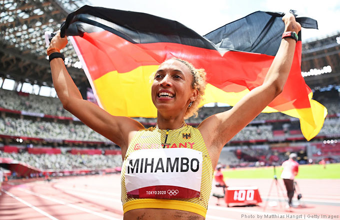 Malaika Mihambo hoppar hem ett olympiskt guld