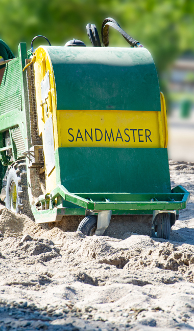 Sandreinigung von Sandmaster